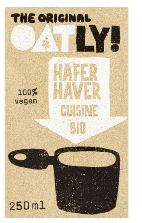 Oatly haver cuisine bio