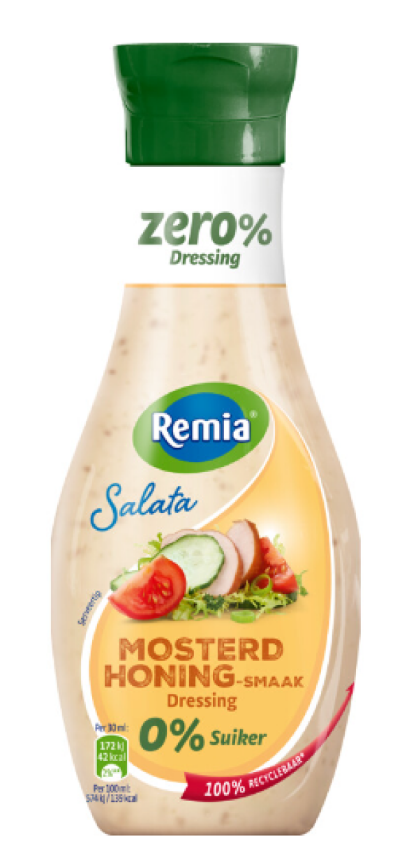 Remia mosterd honing dressing zero %