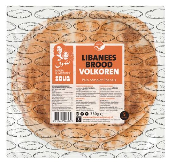 Souq Libanees brood volkoren