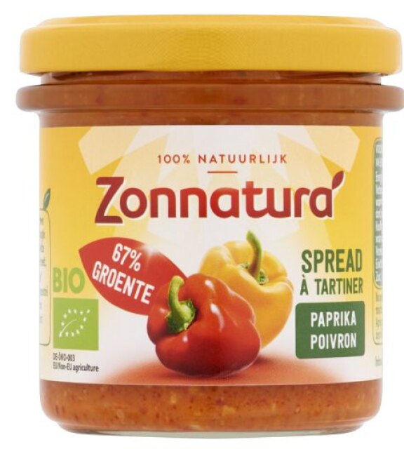 Zonnatura spread paprika 